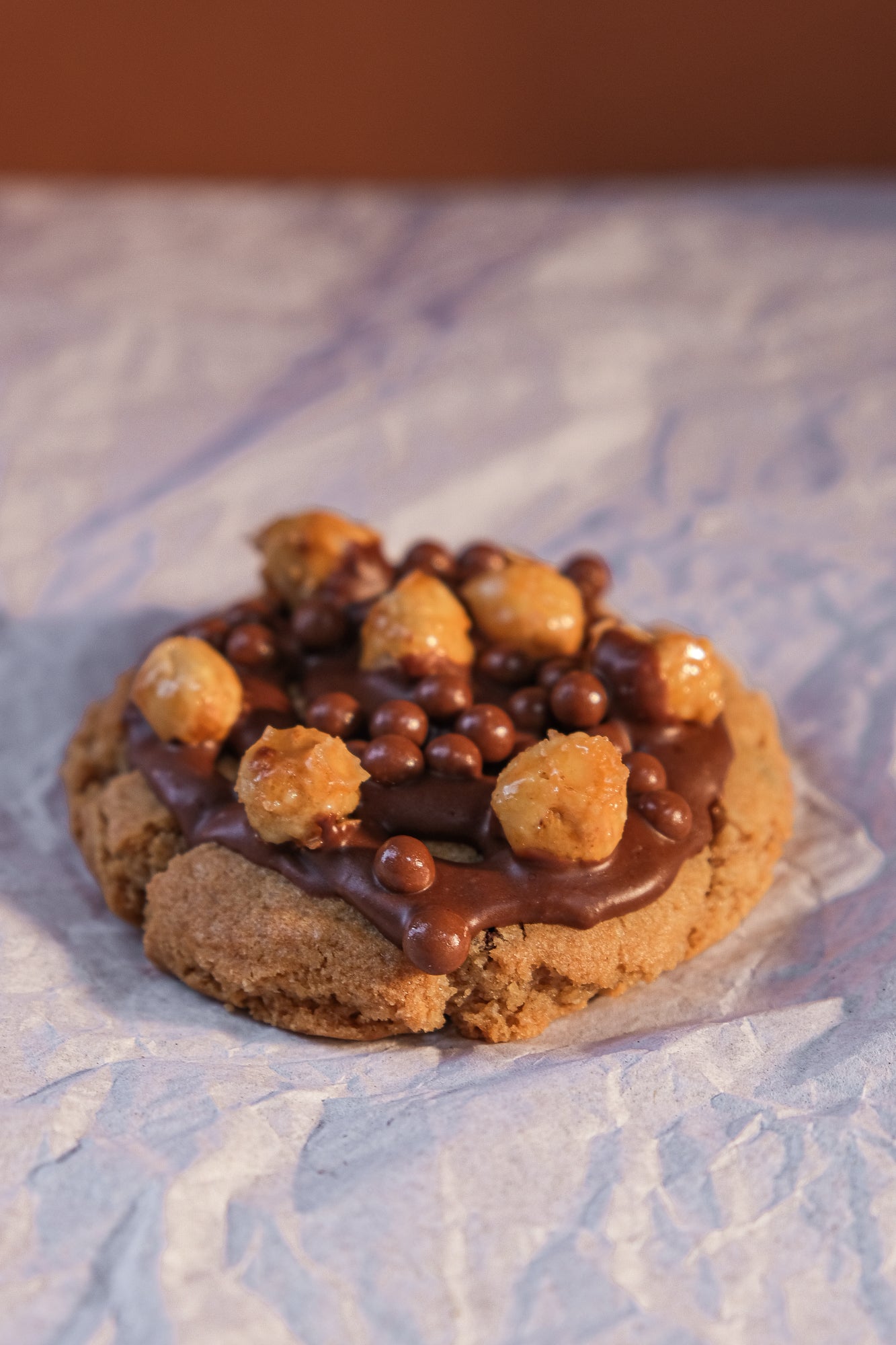 Cookies Pâte à tartiner noisettes caramélisées